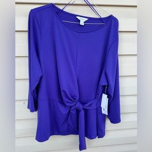 Liz Claiborne Women’s Pullover Wrap Sweater